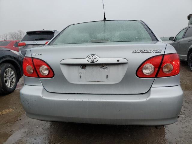 2T1BR32E68C886478 - 2008 TOYOTA COROLLA CE SILVER photo 6