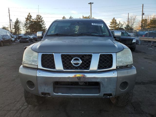 1N6AA07BX7N232558 - 2007 NISSAN TITAN XE GRAY photo 5