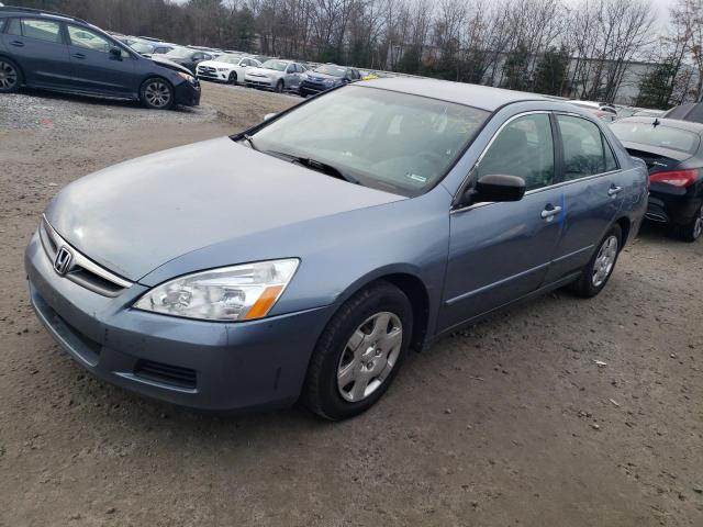 1HGCM56457A167842 - 2007 HONDA ACCORD LX BLUE photo 1