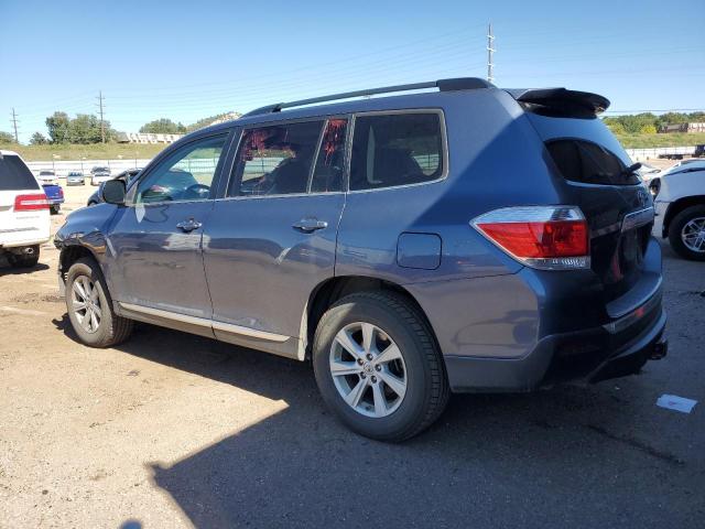 5TDBK3EH7DS232715 - 2013 TOYOTA HIGHLANDER BASE Графитовый фото 2