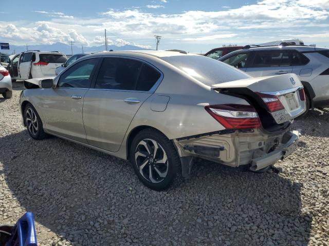 1HGCR2F88HA017597 - 2017 HONDA ACCORD EXL TAN photo 2