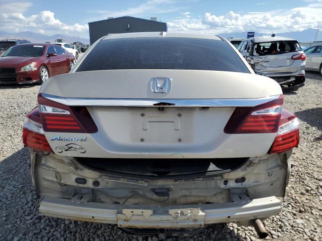 1HGCR2F88HA017597 - 2017 HONDA ACCORD EXL TAN photo 6