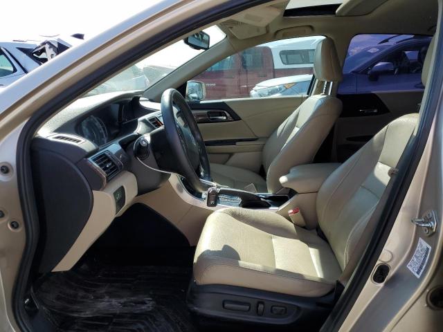 1HGCR2F88HA017597 - 2017 HONDA ACCORD EXL TAN photo 7