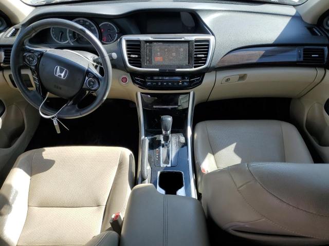 1HGCR2F88HA017597 - 2017 HONDA ACCORD EXL TAN photo 8