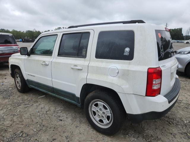 1C4NJPBA0CD520729 - 2012 JEEP PATRIOT SPORT WHITE photo 2