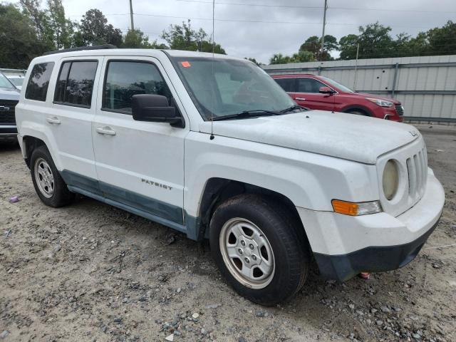 1C4NJPBA0CD520729 - 2012 JEEP PATRIOT SPORT WHITE photo 4