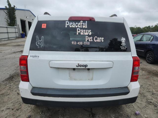 1C4NJPBA0CD520729 - 2012 JEEP PATRIOT SPORT WHITE photo 6