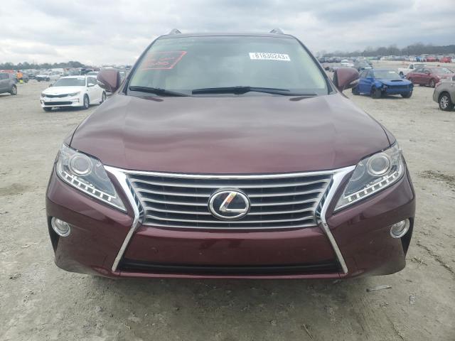 2T2ZK1BA0FC174111 - 2015 LEXUS RX 350 BURGUNDY photo 5