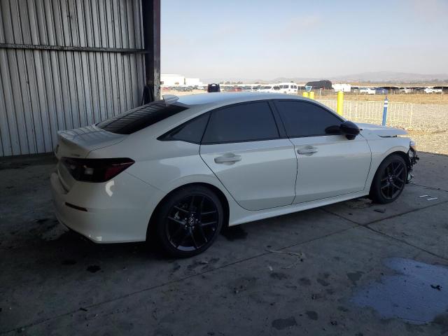2HGFE2F51SH576349 - 2025 HONDA CIVIC SPORT WHITE photo 3