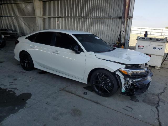 2HGFE2F51SH576349 - 2025 HONDA CIVIC SPORT WHITE photo 4