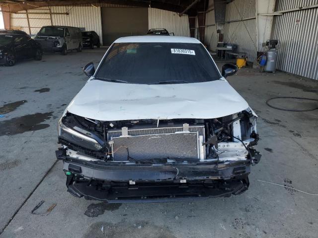 2HGFE2F51SH576349 - 2025 HONDA CIVIC SPORT WHITE photo 5