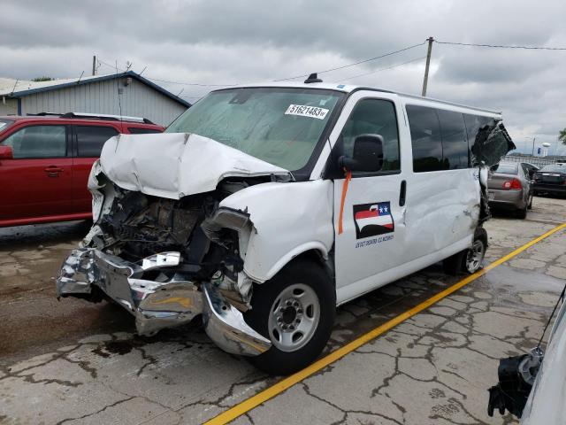 1GAZGPFG5K1196037 - 2019 CHEVROLET EXPRESS G3 LT WHITE photo 1