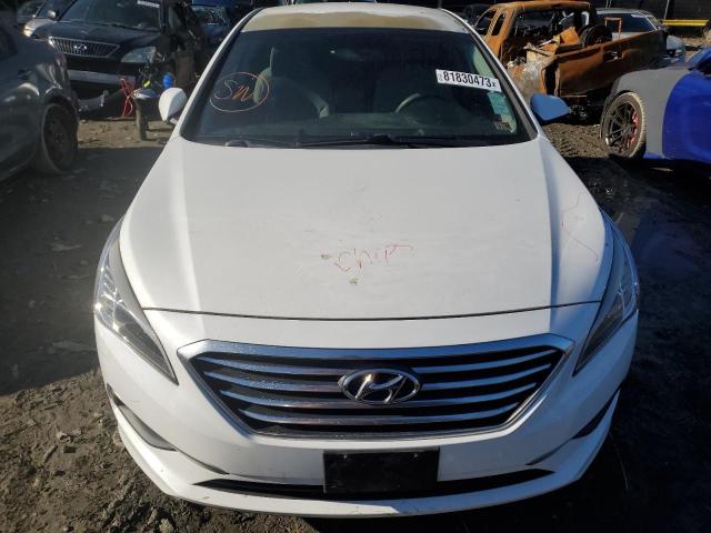 5NPE24AF3HH492838 - 2017 HYUNDAI SONATA SE WHITE photo 5