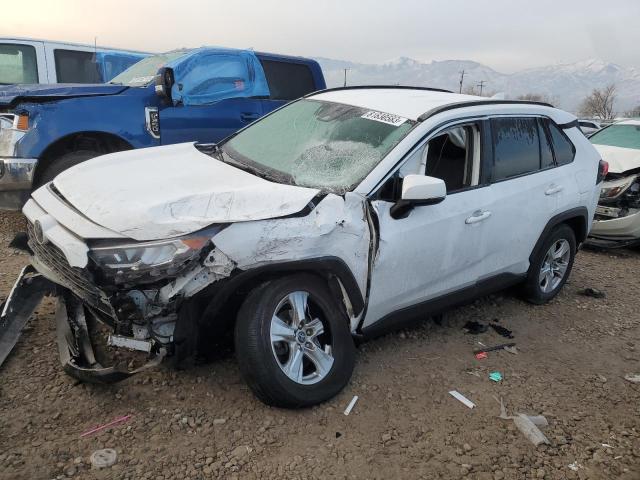 2T3P1RFV2LC105787 - 2020 TOYOTA RAV4 XLE WHITE photo 1