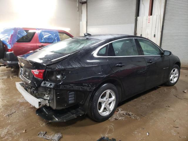 1G1ZB5ST8JF135448 - 2018 CHEVROLET MALIBU LS BLACK photo 3