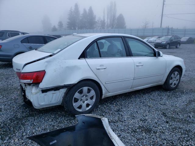 5NPET46C68H371555 - 2008 HYUNDAI SONATA GLS WHITE photo 3