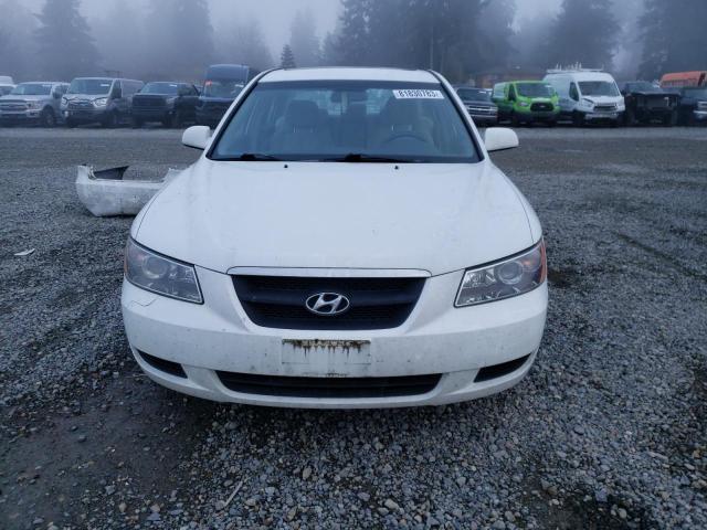 5NPET46C68H371555 - 2008 HYUNDAI SONATA GLS WHITE photo 5