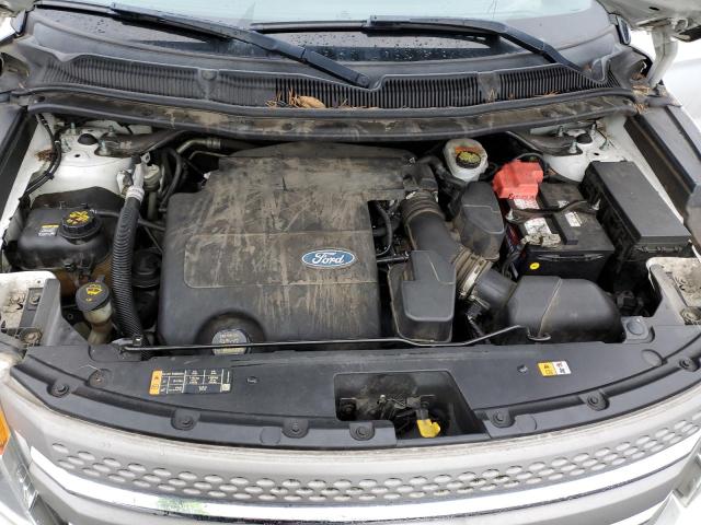 1FM5K7B86DGA68095 - 2013 FORD EXPLORER WHITE photo 12