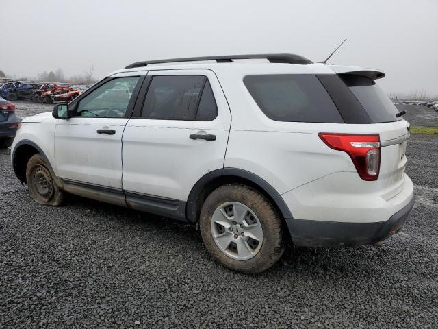 1FM5K7B86DGA68095 - 2013 FORD EXPLORER WHITE photo 2