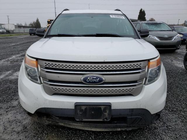 1FM5K7B86DGA68095 - 2013 FORD EXPLORER WHITE photo 5