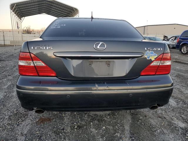 JTHBN36F355005063 - 2005 LEXUS LS 430 BLACK photo 6