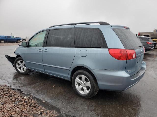 5TDZA22C26S523923 - 2006 TOYOTA SIENNA XLE BLUE photo 2