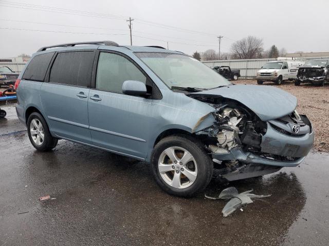 5TDZA22C26S523923 - 2006 TOYOTA SIENNA XLE BLUE photo 4