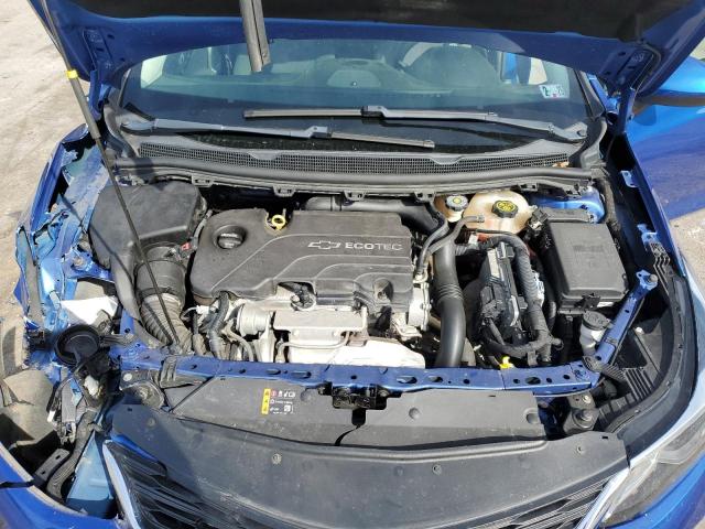 3G1BE6SM2JS545262 - 2018 CHEVROLET CRUZE LT ლურჯი ფოტო 11