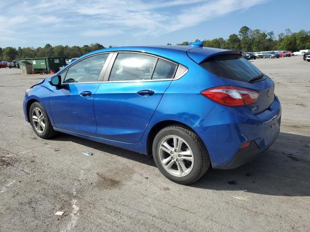 3G1BE6SM2JS545262 - 2018 CHEVROLET CRUZE LT ლურჯი ფოტო 2