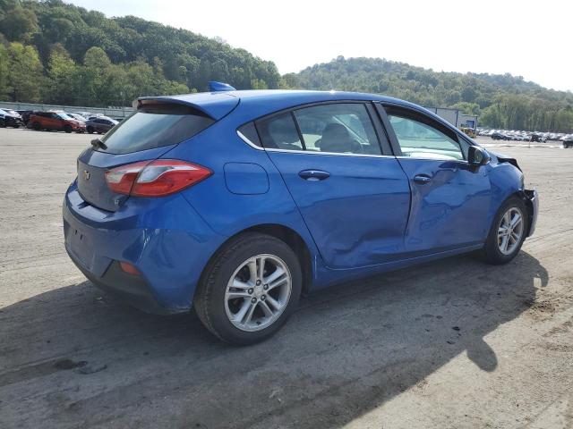 3G1BE6SM2JS545262 - 2018 CHEVROLET CRUZE LT ლურჯი ფოტო 3