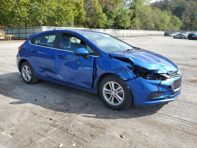 3G1BE6SM2JS545262 - 2018 CHEVROLET CRUZE LT ლურჯი ფოტო 4
