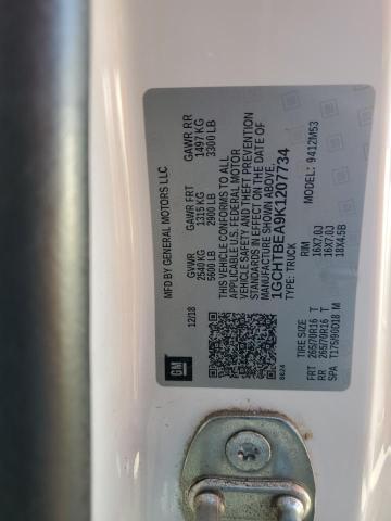 1GCHTBEA9K1207734 - 2019 CHEVROLET COLORADO 白色 照片 12