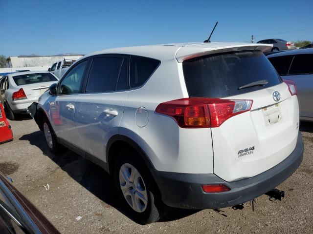 JTMBFREV6FJ021518 - 2015 TOYOTA RAV4 LE WHITE photo 2