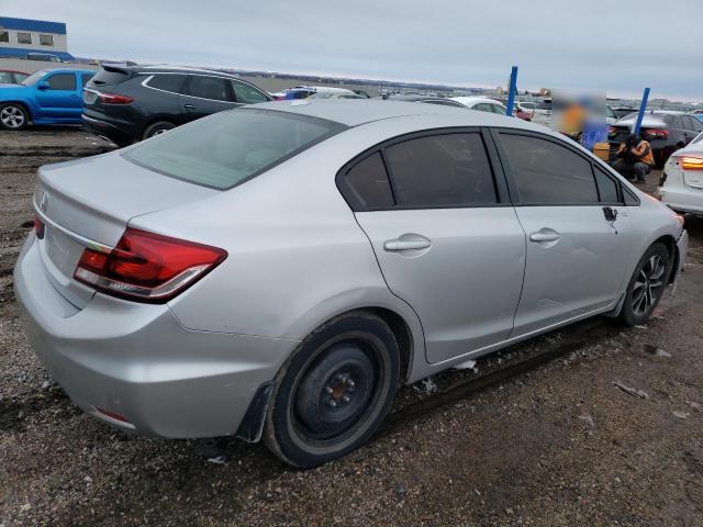 19XFB2F90DE084775 - 2013 HONDA CIVIC EXL ვერცხლისფერი ფოტო 3