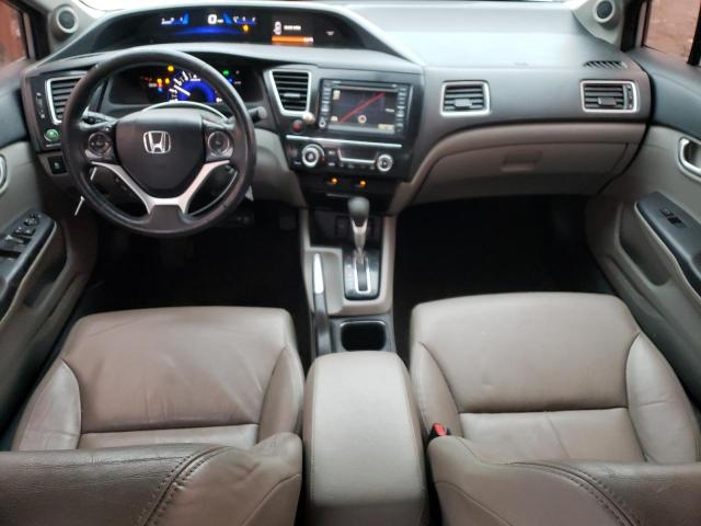 19XFB2F90DE084775 - 2013 HONDA CIVIC EXL ვერცხლისფერი ფოტო 8