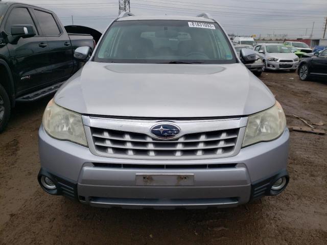 JF2SHBHC1CH406338 - 2012 SUBARU FORESTER TOURING 银色 照片 5
