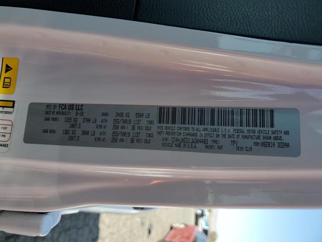 1C4HJXEG1JW304483 - 2018 JEEP WRANGLER U SAHARA WHITE photo 12