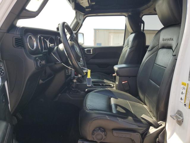 1C4HJXEG1JW304483 - 2018 JEEP WRANGLER U SAHARA WHITE photo 7