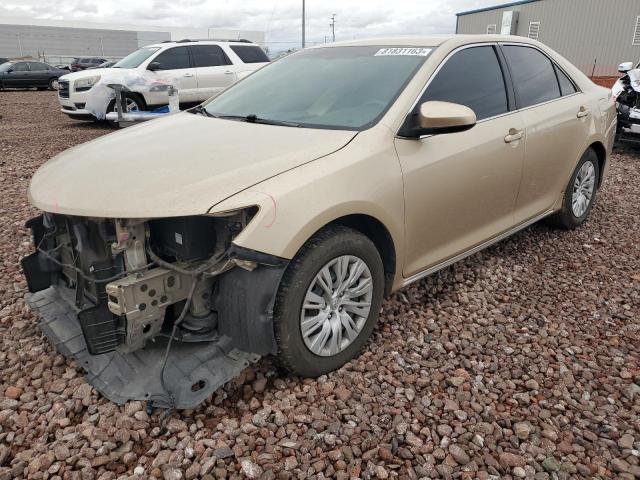 4T4BF1FK7CR214861 - 2012 TOYOTA CAMRY BASE GOLD photo 1