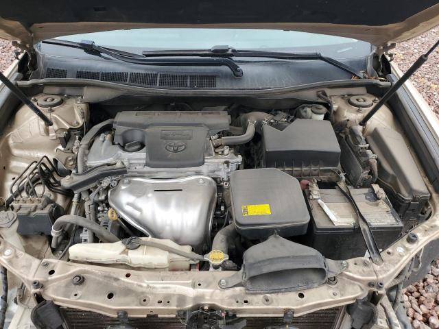 4T4BF1FK7CR214861 - 2012 TOYOTA CAMRY BASE GOLD photo 11