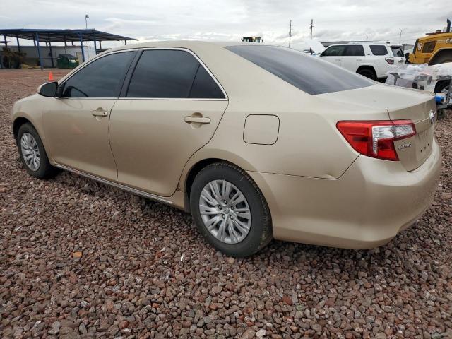 4T4BF1FK7CR214861 - 2012 TOYOTA CAMRY BASE GOLD photo 2