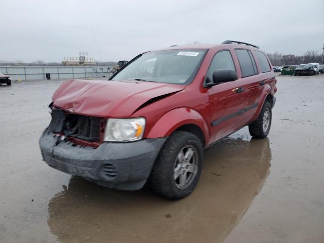 1D8HB38P47F580233 - 2007 DODGE DURANGO SXT RED photo 1