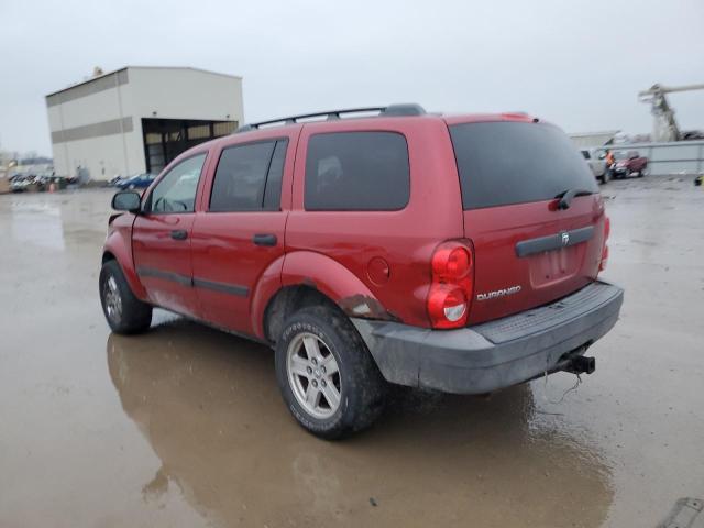 1D8HB38P47F580233 - 2007 DODGE DURANGO SXT RED photo 2