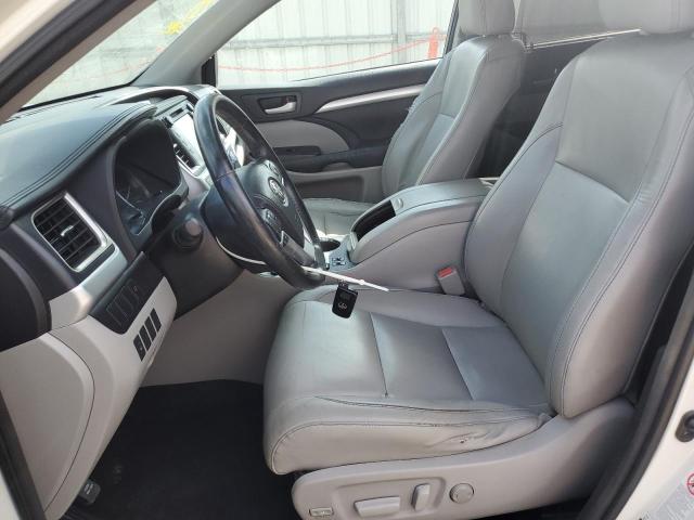 5TDKKRFHXFS048745 - 2015 TOYOTA HIGHLANDER XLE Білий фото 7