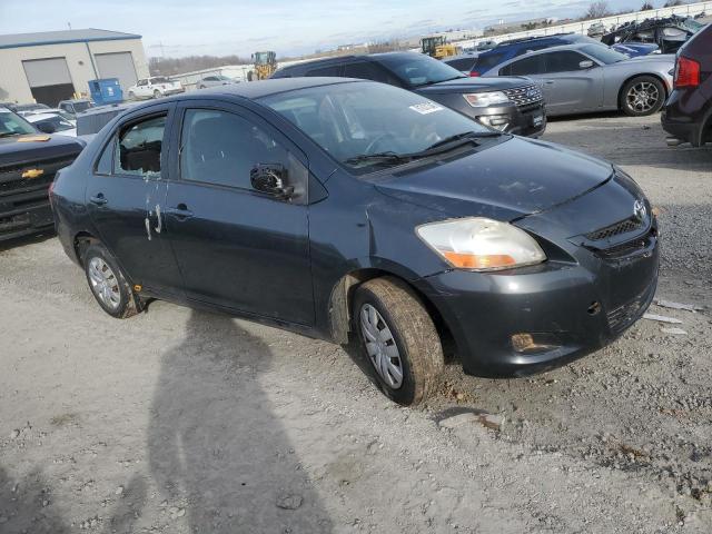 JTDBT923781200147 - 2008 TOYOTA YARIS CHARCOAL photo 4