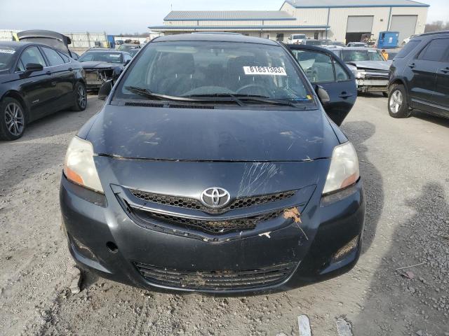 JTDBT923781200147 - 2008 TOYOTA YARIS CHARCOAL photo 5