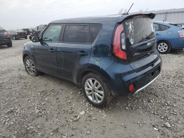 KNDJP3A5XJ7592141 - 2018 KIA SOUL + BLUE photo 2