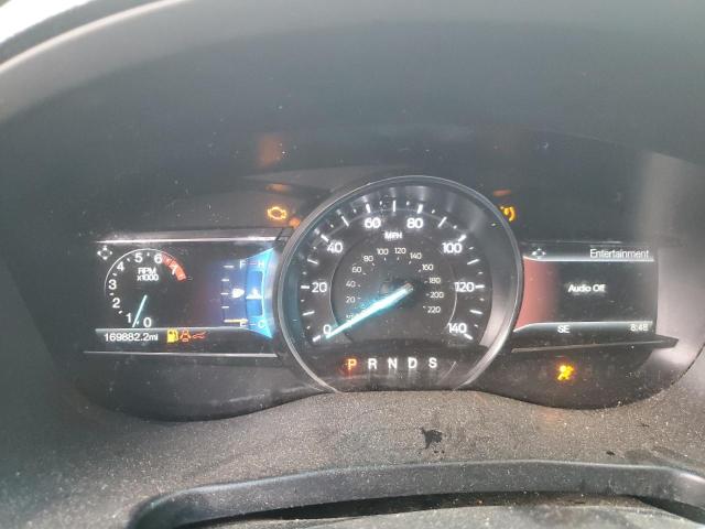 1FM5K7D89GGB39615 - 2016 FORD EXPLORER XLT ნაცრისფერი ფოტო 9