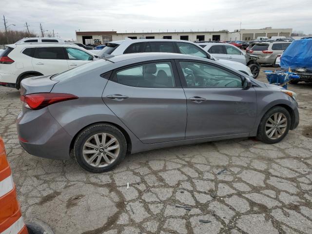 KMHDH4AE4GU567872 - 2016 HYUNDAI ELANTRA SE GRAY photo 3