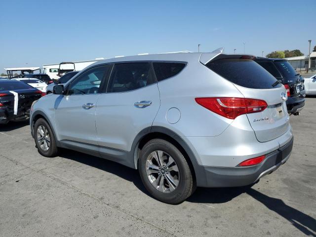5XYZTDLB6FG266337 - 2015 HYUNDAI SANTA FE S SILVER photo 2